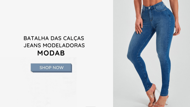 calças jeans modeladoras MODAB