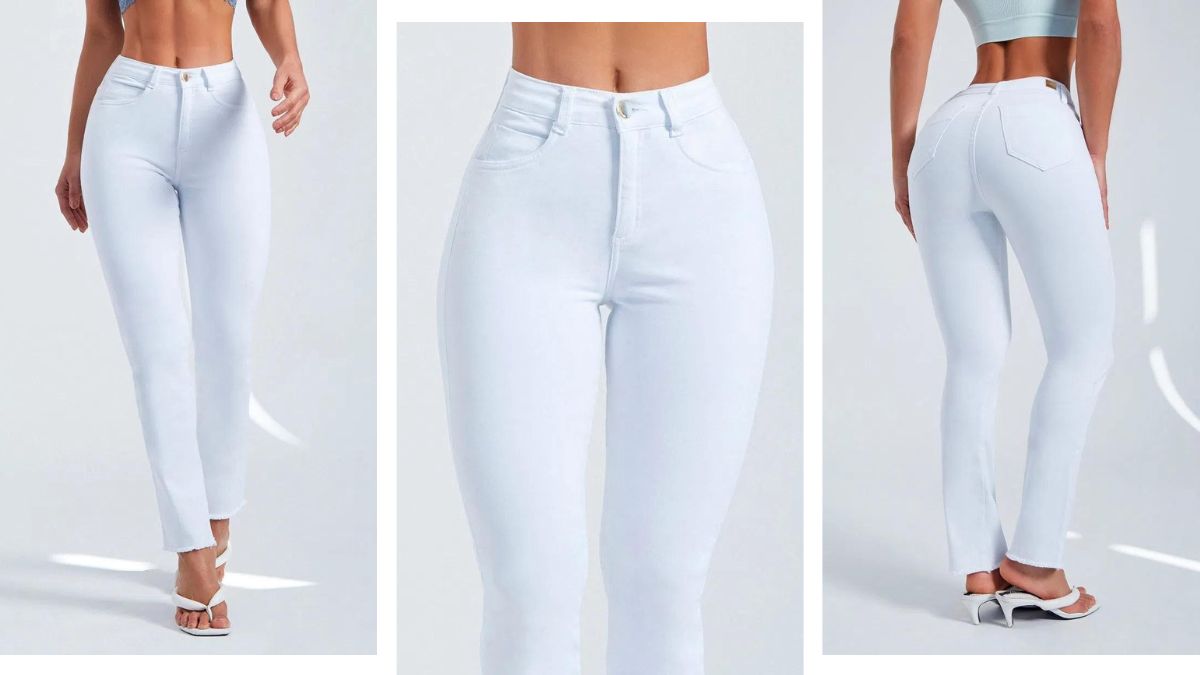 A indicação MODAB para o modelo reto é a Calça Jeans Modeladora Milagrosa Reta, o mais novo lançamento da MODAB. Com lavagem bem curinga e caimento perfeito, essa peça vai se tornar a sua escolha mais queridinha de todos os tempos!