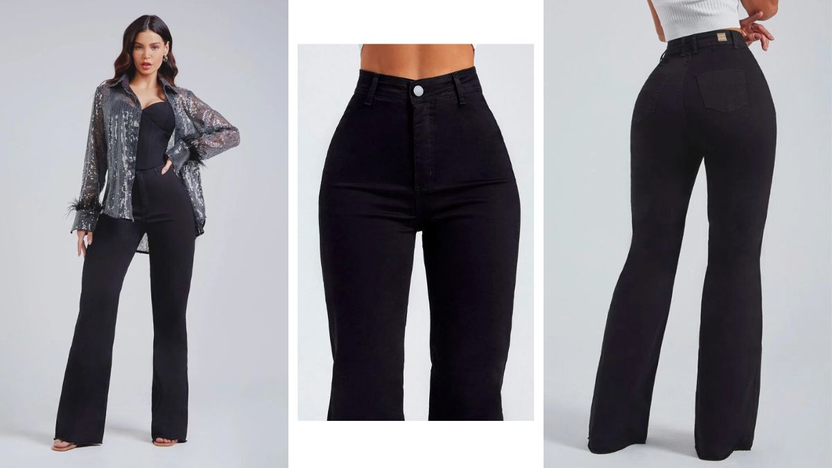 Moderna e perfeitinha, você não abre mão de um modelo wide leg. Esse estilo de jeans MODAB chegou para ficar e combina com tudo!